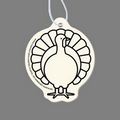 Paper Air Freshener - Turkey Tag W/ Tab (Face Front)